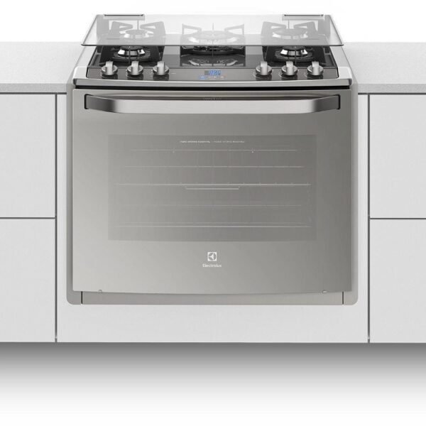 Fogão de Embutir Electrolux 5 Queimadores Prata 76exv 110v